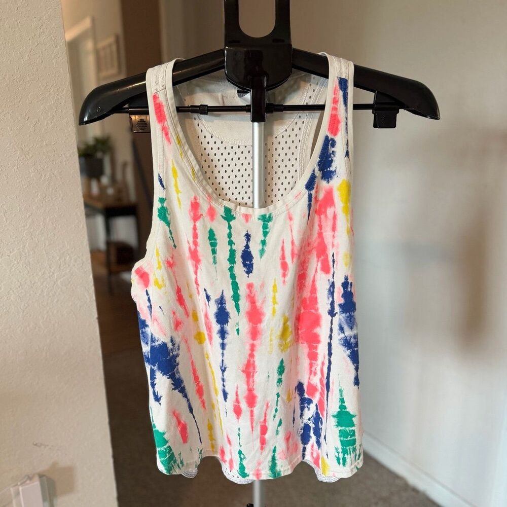 Stella McCartney x Adidas Stella Sport Tie-Dye Racerback Tank Top Women’s Med